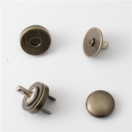 فیکٹری قیمت گول مربع مقناطیسی بٹن غیر مرئی مقناطیسی بٹن